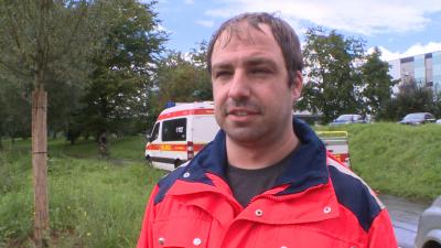 DLRG INTERVIEW! Esslingen: Junger Mann faellt in Neckar - Passant will helfen, findet ihn nicht mehr - Suchaktion der Rettungskraefte